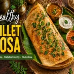 Mixed Millet Drumstick Leaves Dosa