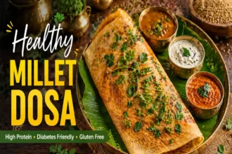 Mixed Millet Drumstick Leaves Dosa